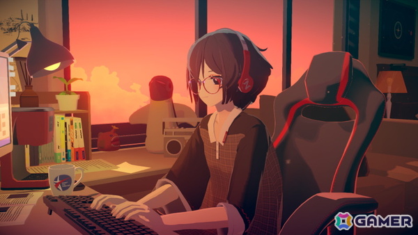 「Chill with You : Lo-Fi Story」衣替えアップデートでサトネが春夏衣装にお着替え！にじさんじの家長むぎさんによる「Study with me」スポンサードも発表にの画像4
