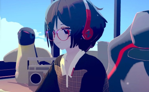 「Chill with You : Lo-Fi Story」衣替えアップデートでサトネが春夏衣装にお着替え！にじさんじの家長むぎさんによる「Study with me」スポンサードも発表に
