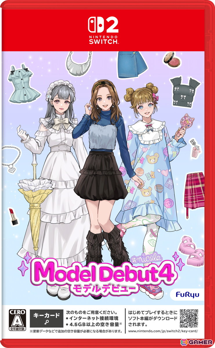「Model Debut4 #nicola／モデルデビュー4 ニコラ」Nintendo Switch 2/Steam版が8月27日に発売！の画像