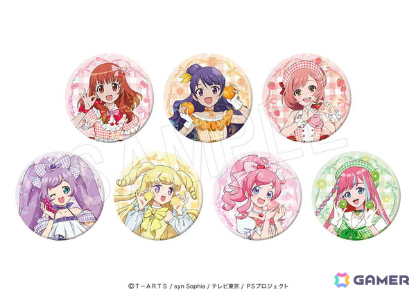 「プリティーシリーズ」とフルーツパーラー「果実園リーベル」がコラボ！あいら、みあ、なる、らぁら、ゆい、みらい、まつりモチーフのメニューや描き下ろしグッズが展開の画像11
