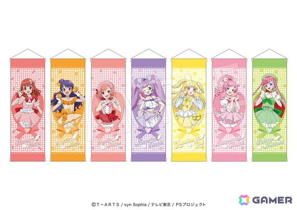「プリティーシリーズ」とフルーツパーラー「果実園リーベル」がコラボ！あいら、みあ、なる、らぁら、ゆい、みらい、まつりモチーフのメニューや描き下ろしグッズが展開の画像17