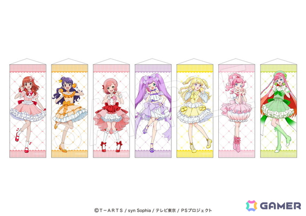 「プリティーシリーズ」とフルーツパーラー「果実園リーベル」がコラボ！あいら、みあ、なる、らぁら、ゆい、みらい、まつりモチーフのメニューや描き下ろしグッズが展開の画像18