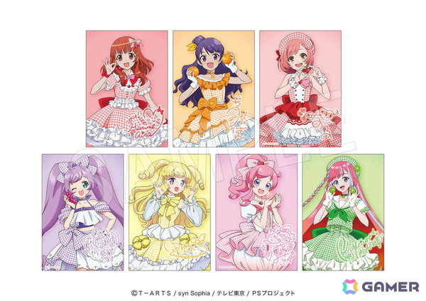 「プリティーシリーズ」とフルーツパーラー「果実園リーベル」がコラボ！あいら、みあ、なる、らぁら、ゆい、みらい、まつりモチーフのメニューや描き下ろしグッズが展開の画像19
