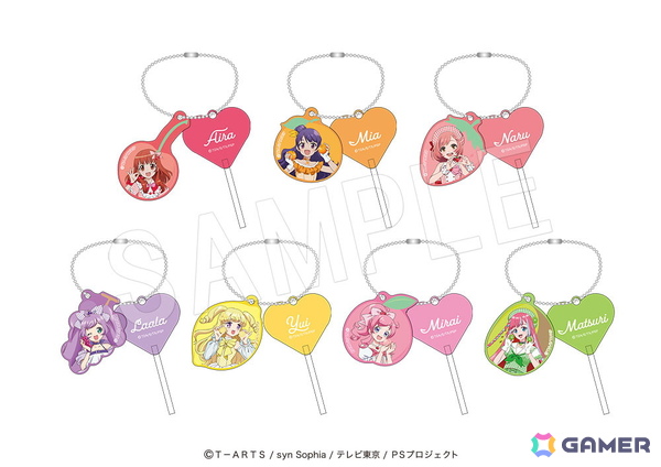 「プリティーシリーズ」とフルーツパーラー「果実園リーベル」がコラボ！あいら、みあ、なる、らぁら、ゆい、みらい、まつりモチーフのメニューや描き下ろしグッズが展開の画像20