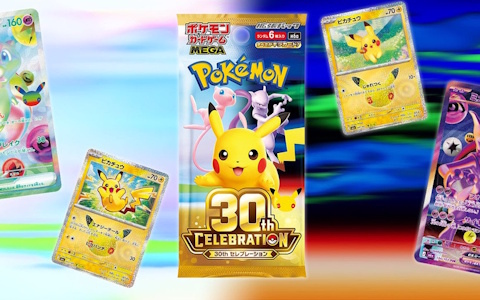 ポケカ30周年を記念した拡張パック「30th CELEBRATION」が2026年9月16日に発売！収録カードは全てキラカード