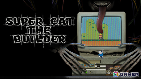 ブラックユーモアあふれるプラットフォームパズル「Super Cat The Builder」のSteamページが公開！の画像1