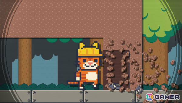 ブラックユーモアあふれるプラットフォームパズル「Super Cat The Builder」のSteamページが公開！の画像