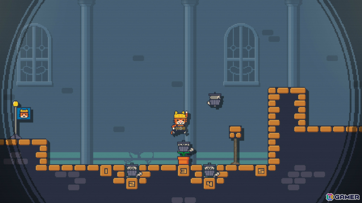 ブラックユーモアあふれるプラットフォームパズル「Super Cat The Builder」のSteamページが公開！の画像2