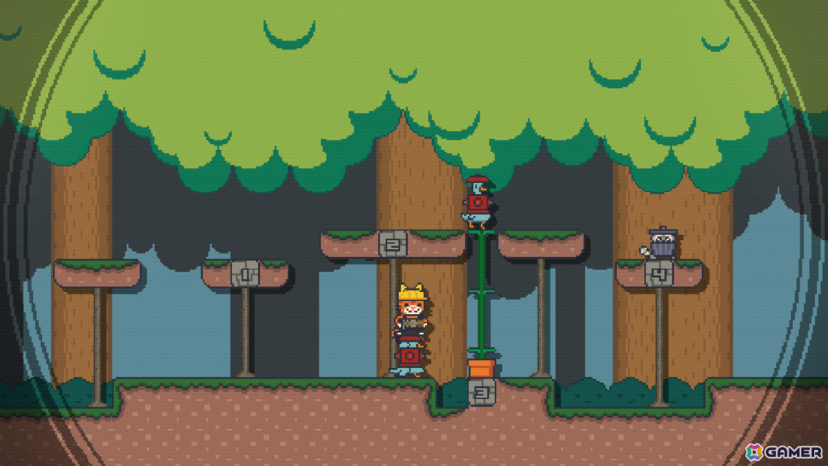ブラックユーモアあふれるプラットフォームパズル「Super Cat The Builder」のSteamページが公開！の画像4
