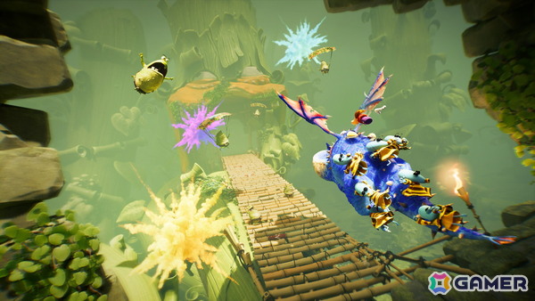 「レイマン レジェンド リトールド」が10月1日に発売！2013年に発売された「レイマン レジェンド」を3Dビジュアルや新ストーリー、フルボイスシネマティックで再構築の画像5