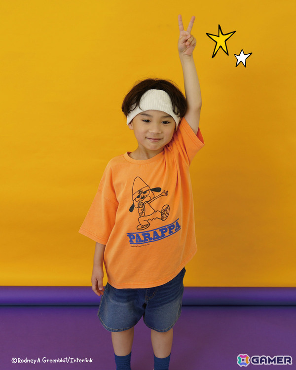 「パラッパラッパー」パラッパ、PJベリー、タマネギ先生などをモチーフにしたアパレルが登場！親子スタイルも楽しめるの画像4