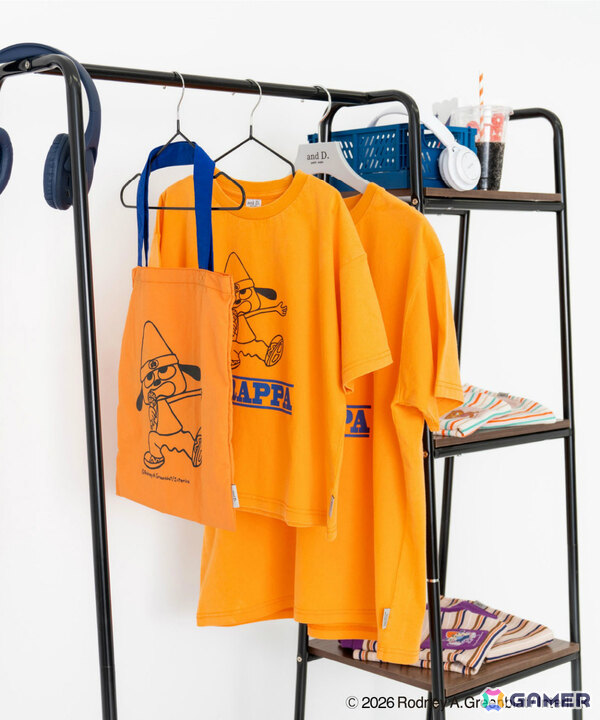 「パラッパラッパー」パラッパ、PJベリー、タマネギ先生などをモチーフにしたアパレルが登場！親子スタイルも楽しめるの画像7