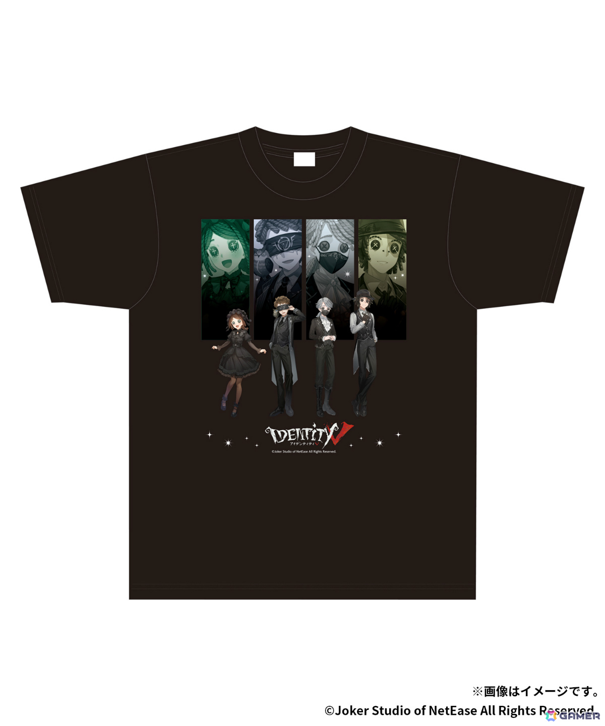 「Identity V 第五人格」×ZOZOTOWNによるコラボアイテムの受注販売が6月5日より開始！庭師・占い師・「ビリヤードプレイヤー」などが描きおろしで登場の画像2