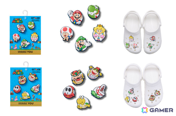 クロックスと「スーパーマリオ」のコラボアイテムが7月16日に発売！マリオやピーチ、ヨッシー、クッパといったキャラクターたちがモチーフにの画像39