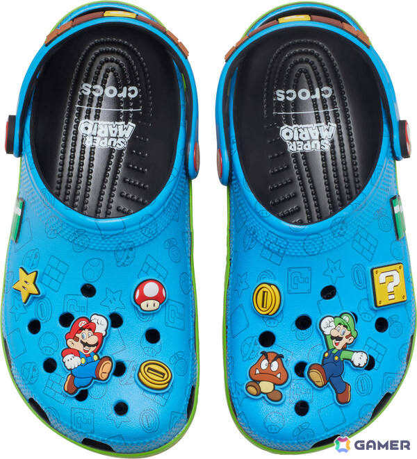 クロックスと「スーパーマリオ」のコラボアイテムが7月16日に発売！マリオやピーチ、ヨッシー、クッパといったキャラクターたちがモチーフにの画像6