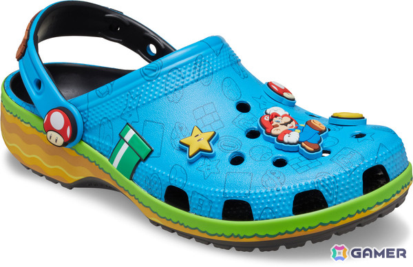 クロックスと「スーパーマリオ」のコラボアイテムが7月16日に発売！マリオやピーチ、ヨッシー、クッパといったキャラクターたちがモチーフにの画像7