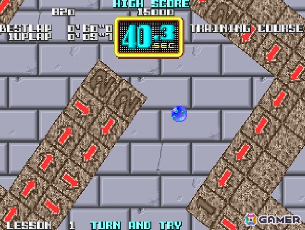 迷路を回してボールをゴールへ！「キャメルトライ」がアーケードアーカイブス/アーケードアーカイブス2として6月4日に配信の画像2