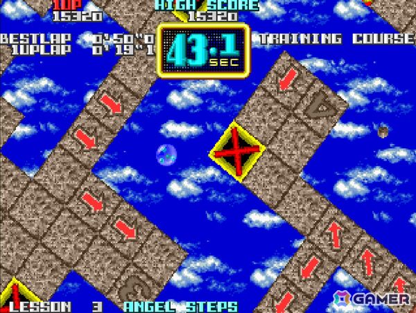 迷路を回してボールをゴールへ！「キャメルトライ」がアーケードアーカイブス/アーケードアーカイブス2として6月4日に配信の画像3