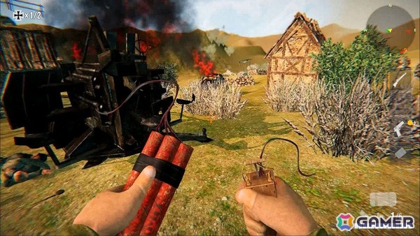 オーバーロード作戦を描くFPS「ワールドウォー D-デイ 1944」がSwitch向けに配信！ノルマンディー上陸作戦から空挺降下まで体験可能の画像5