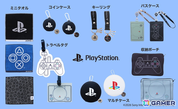 PS Official Licenseシリーズの新商品が6月10日よりファッションセンターしまむらにて順次販売！お馴染みのマーク、歴代ハードウェアをモチーフにしたデザインを採用の画像1