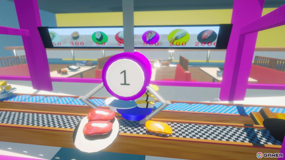 レーンを流れるお寿司をクレーンで捕まえる物理演算コメディゲーム「お寿司クレーンゲーム」が7月13日にSteamでリリース！SteamNextフェスにも参加の画像3