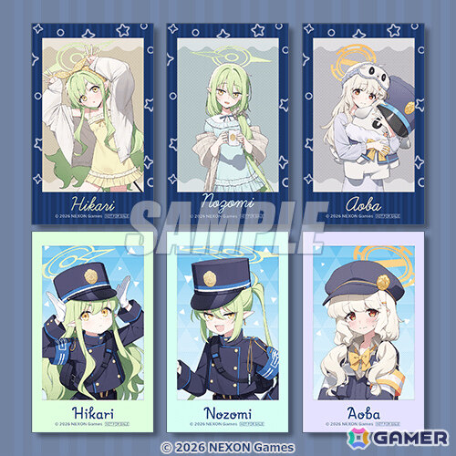 「ブルアカ」オンラインくじが6月11日よりくじ引き堂で販売開始！林けゐ先生によるヒカリ、ノゾミ、アオバの新規描き下ろしグッズなどが賞品に登場の画像15