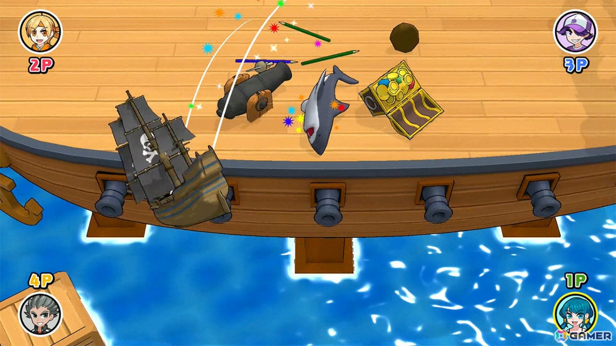 「ボクらの消しゴム落とし4 時空バトル」大型DLC「メガパック」が配信！25ステージ、12キャラクター、18個のデラックス消しゴムを収録の画像