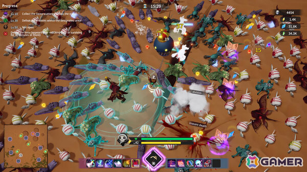 死神となり使い魔と共に地獄の獣たちを薙ぎ払うローグライトサバイバーアクション「Dark Reaper Shoots! 2」が6月中に発売！の画像2
