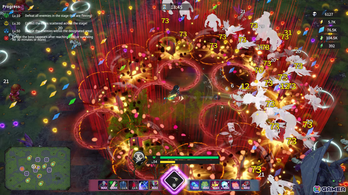 死神となり使い魔と共に地獄の獣たちを薙ぎ払うローグライトサバイバーアクション「Dark Reaper Shoots! 2」が6月中に発売！の画像