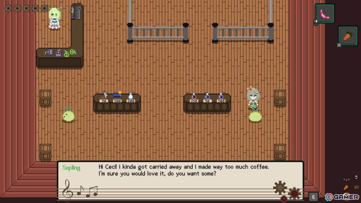 セシリア・イマーグリーンさんが主人公のドット絵アクション「An Automaton's Journey」が配信！の画像3
