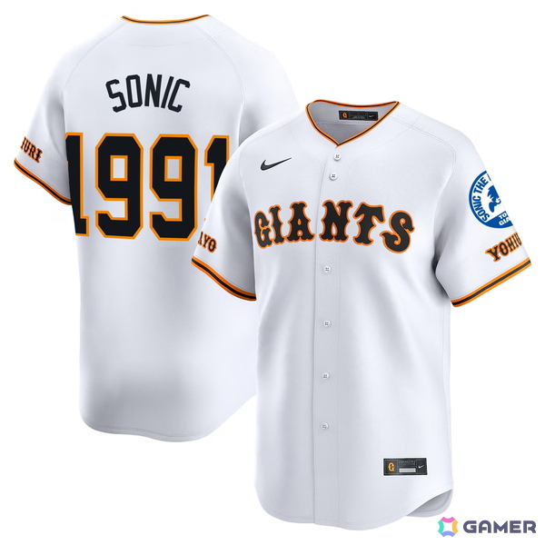 「ソニック・ザ・ヘッジホッグ」×GIANTSコラボグッズが6月5日より販売！ユニホームを身にまとったソニックの描き下ろしイラストをデザインしたアイテムもの画像2