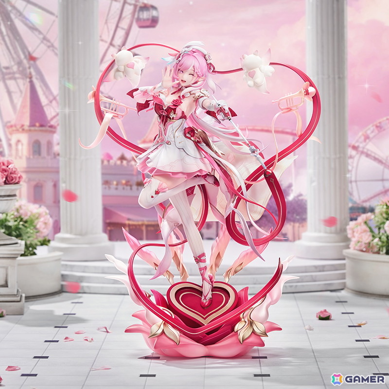 「崩壊3rd」明るい笑顔が魅力的なエリシアが1/7スケールフィギュアとなって登場！愛の願いが弾み、花々が咲き誇るシチュエーションを再現の画像