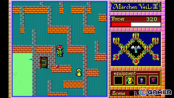 湖の王子となり自分に呪いをかけた魔法使いを探す冒険に出るアクションRPG「EGGコンソール メルヘンヴェールII PC-9801」がSwitchで配信！の画像