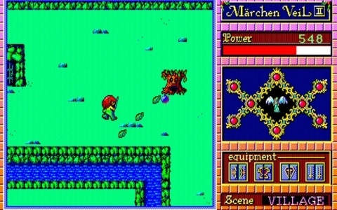湖の王子となり自分に呪いをかけた魔法使いを探す冒険に出るアクションRPG「EGGコンソール メルヘンヴェールII PC-9801」がSwitchで配信！