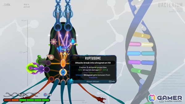 ローグライクシューティング「Pathogenic」が7月16日にSteamでリリース！プレイヤーが病原体となって宿主の免疫システムと熾烈な戦いを繰り返すの画像