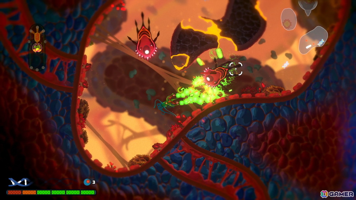 ローグライクシューティング「Pathogenic」が7月16日にSteamでリリース！プレイヤーが病原体となって宿主の免疫システムと熾烈な戦いを繰り返すの画像13