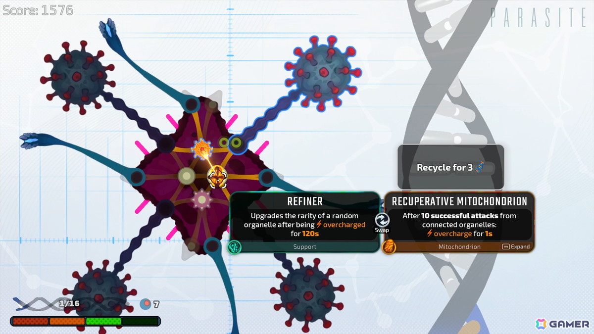 ローグライクシューティング「Pathogenic」が7月16日にSteamでリリース！プレイヤーが病原体となって宿主の免疫システムと熾烈な戦いを繰り返すの画像