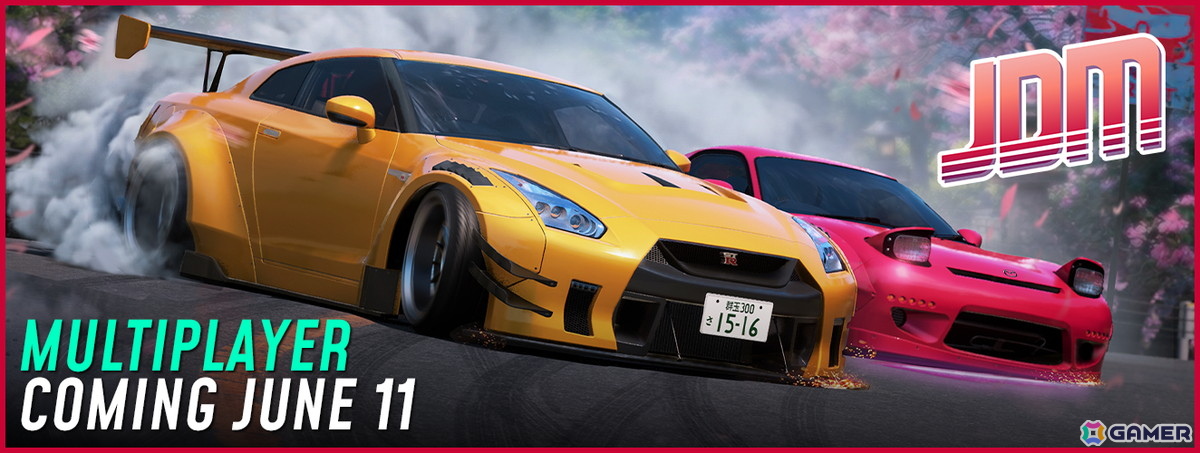 「JDM: Japanese Drift Master」でマルチプレイモードが6月11日より順次実装!仲間と共にカーイベントやドライブが楽しめるようにの画像
