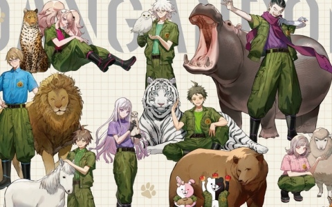 「ダンガンロンパ」シリーズ×東武動物公園のコラボイベントが7月4日より開催！飼育係をコンセプトにした描きおろしグッズなどが登場