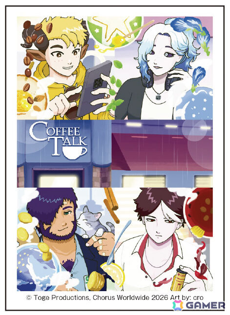 フルカラーコミカライズ「コーヒートーク　Refill」単行本が発売！ゲームでは描かれないキャラクターたちの日常や裏話が満載の画像7