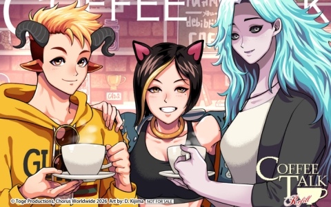 フルカラーコミカライズ「コーヒートーク　Refill」単行本が発売！ゲームでは描かれないキャラクターたちの日常や裏話が満載