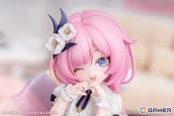 「崩壊3rd」エリシアが可愛らしいデフォルメフィギュアとなって登場！いたずらっぽくウインクをしながら浮かべる明るい笑顔が可憐さを引き立てるの画像2