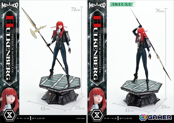 「メタファー：リファンタジオ」ルサント族の騎士・ヒュルケンベルグが1/4スケールで登場！ベース基部にはアーキタイプ・ナイトのデザインもの画像18