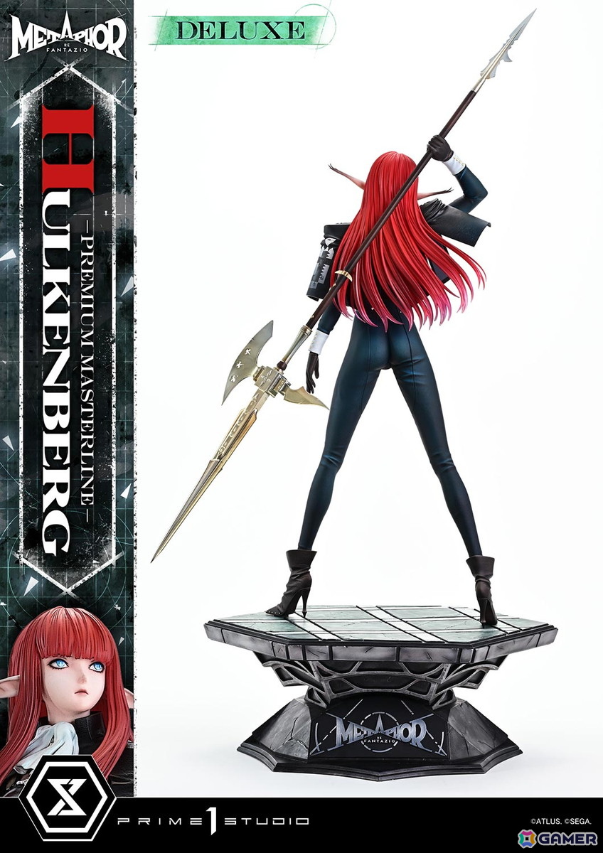 「メタファー:リファンタジオ」ルサント族の騎士・ヒュルケンベルグが1/4スケールで登場!ベース基部にはアーキタイプ・ナイトのデザインもの画像