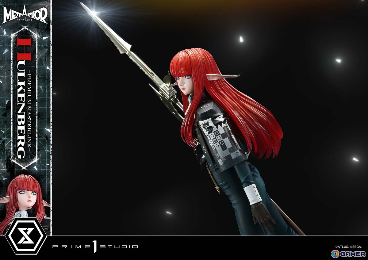 「メタファー:リファンタジオ」ルサント族の騎士・ヒュルケンベルグが1/4スケールで登場!ベース基部にはアーキタイプ・ナイトのデザインもの画像