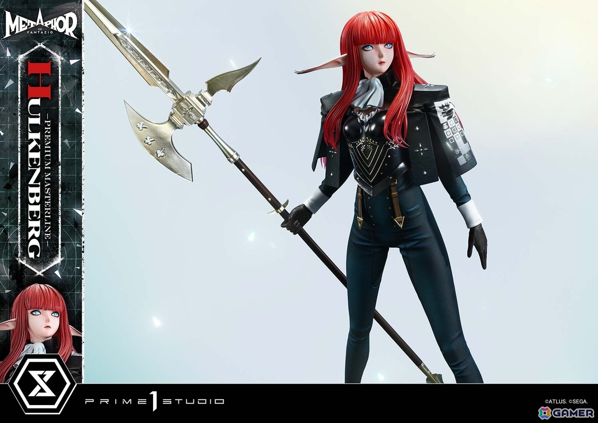 「メタファー:リファンタジオ」ルサント族の騎士・ヒュルケンベルグが1/4スケールで登場!ベース基部にはアーキタイプ・ナイトのデザインもの画像