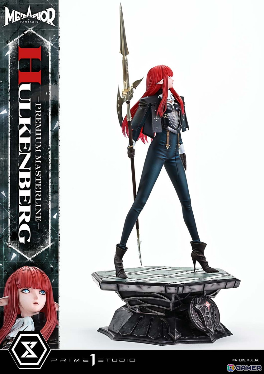 「メタファー:リファンタジオ」ルサント族の騎士・ヒュルケンベルグが1/4スケールで登場!ベース基部にはアーキタイプ・ナイトのデザインもの画像