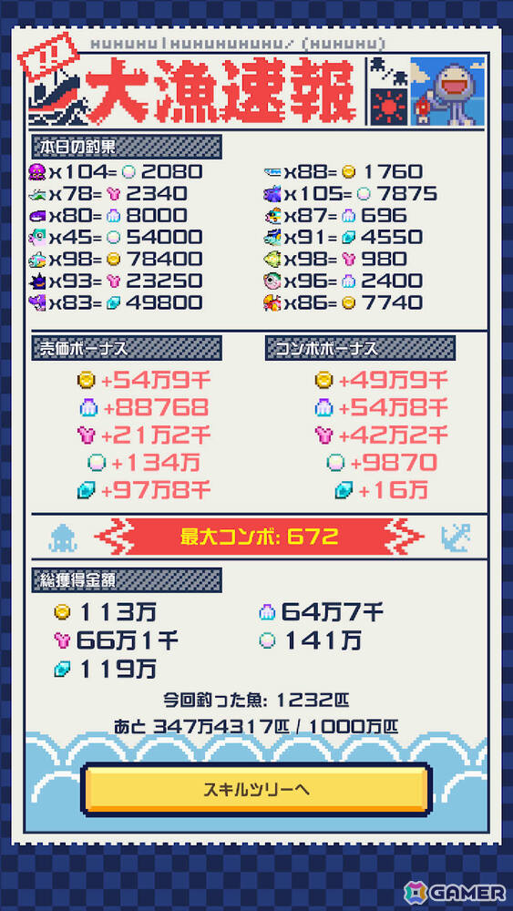 結果画面