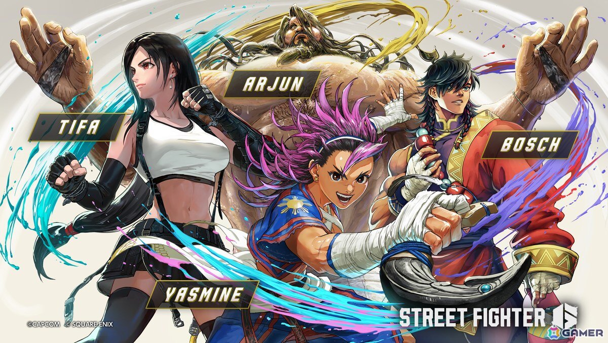 「スト6」Year 4で「FFVII リメイクシリーズ」からティファが参戦！新キャラのヤスミン、アルジュン、ボシュもの画像1