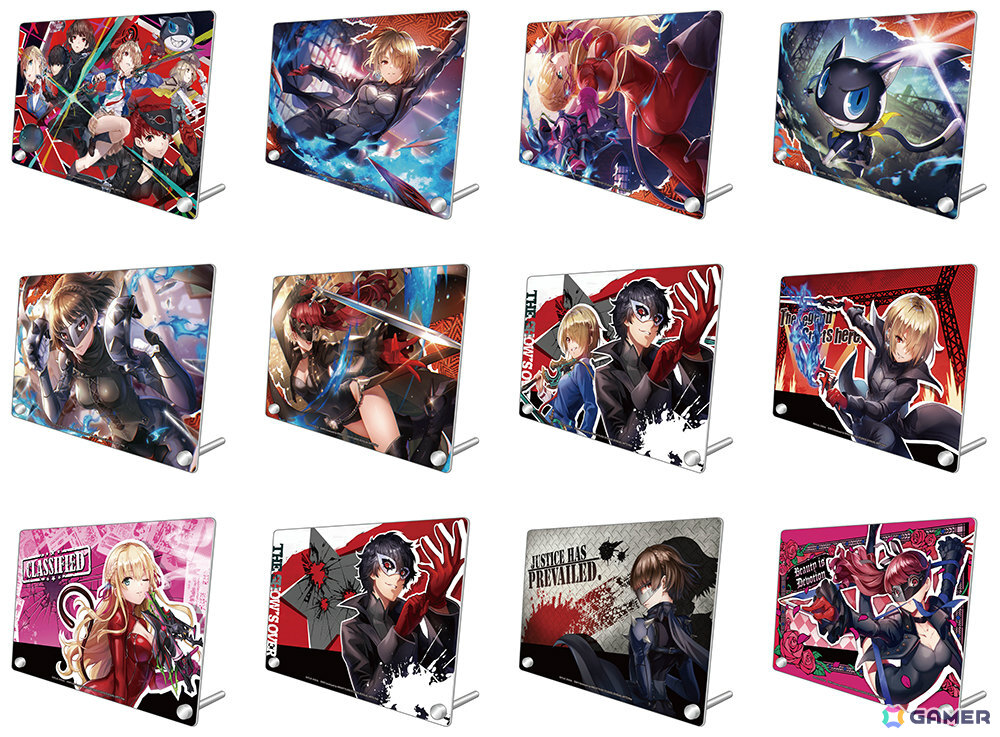 「ヘブバン」×「ペルソナ5 ザ・ロイヤル」コラボの描き下ろしイラストを使ったグッズがアニメイトで発売!総攻撃ビッグタオルなどがラインナップの画像